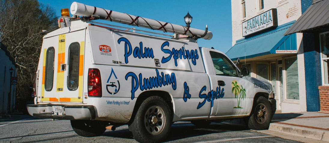 Palm Springs Plumbing Truck
